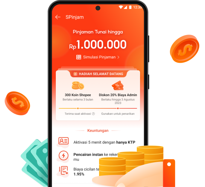 SPinjam menawarkan limit pinjaman tinggi dengan aktivasi cepat dan pencairan instan